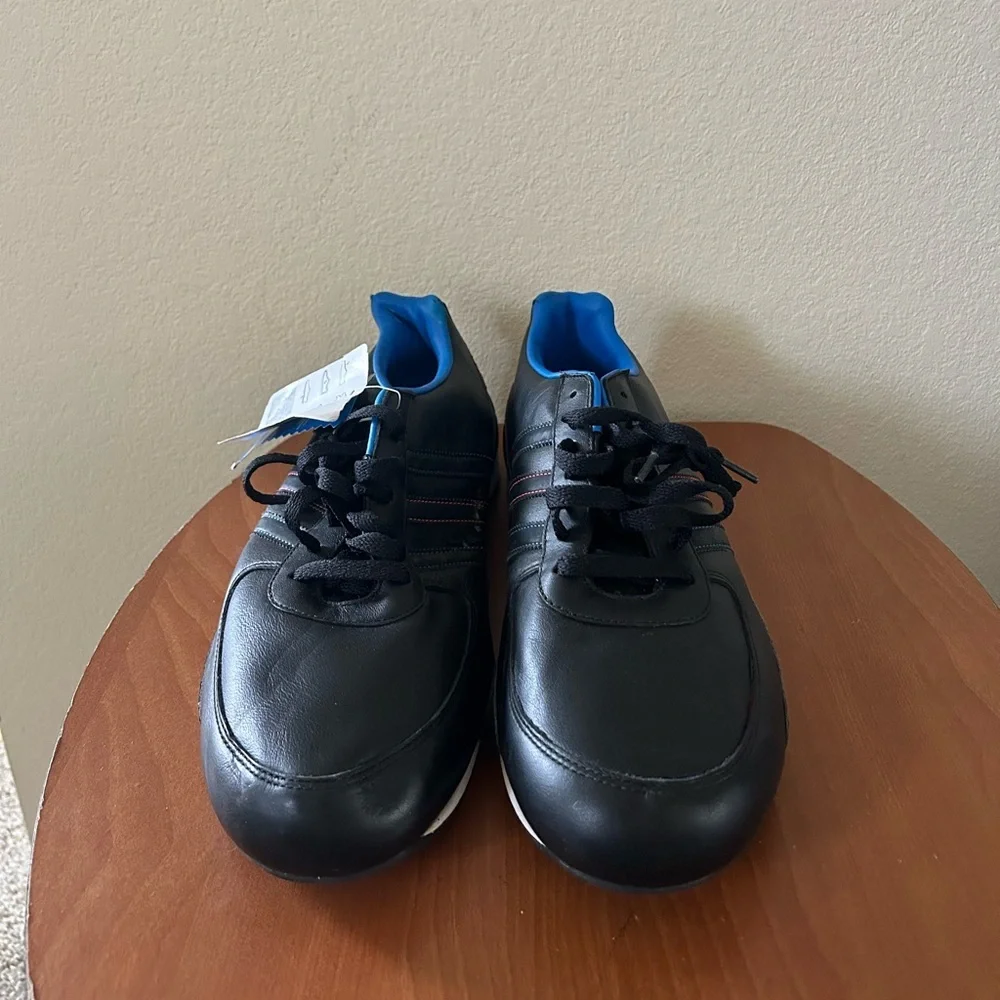 NWT Adidas Porsche Design TR 1.1 Black Bluebird Men's Size 11.5 LaceUp Red Drive